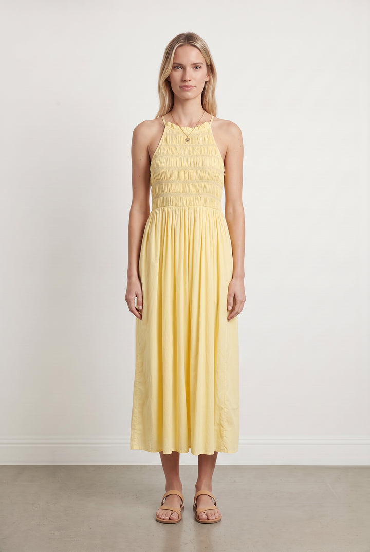 Robe Longue Jaune - Taille XS/34 de la marque ba&amp;sh | PARAD107136 - Vendu par Paradigme - Image 1
