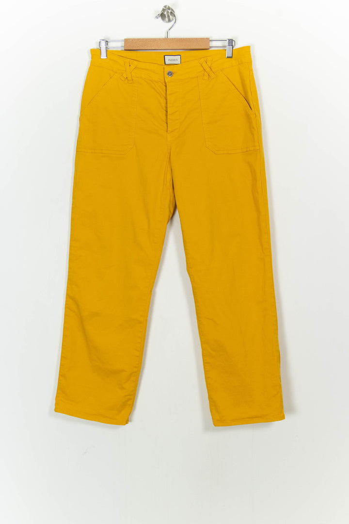 Pantalon Jaune - Taille XL/42 de la marque Indies | PARAD107139 - Vendu par Paradigme - Image 2
