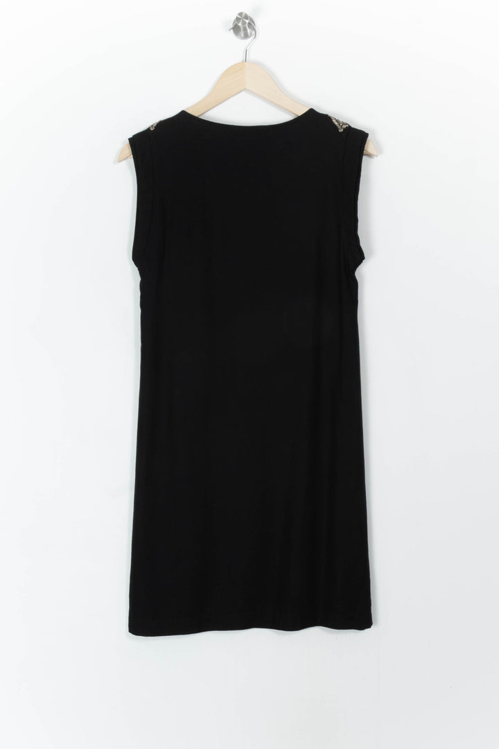Robe Sans Manches Noire - Taille S/36 de la marque Sandro | PARAD107147 - Vendu par Paradigme - Image 4