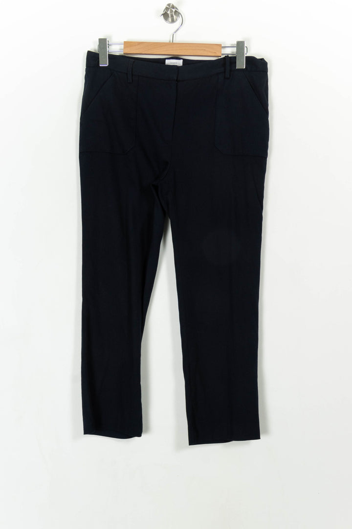 Pantalon De Tailleur Bleu - Taille S/36 de la marque Maison 123 | PARAD107153 - Vendu par Paradigme - Image 2