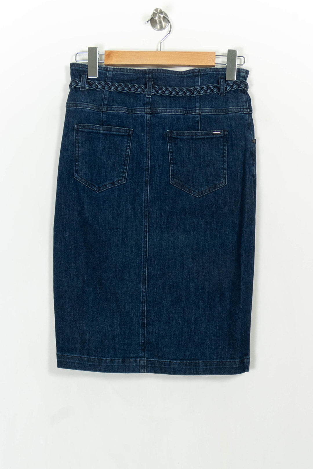 Jupe Crayon Bleue - Taille M/38 de la marque IKKS | PARAD107160 - Vendu par Paradigme - Image 4