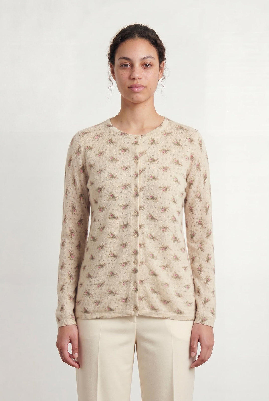 Cardigan Beige - Taille L/40 de la marque Manoush | PARAD107163 - Vendu par Paradigme - Image 1