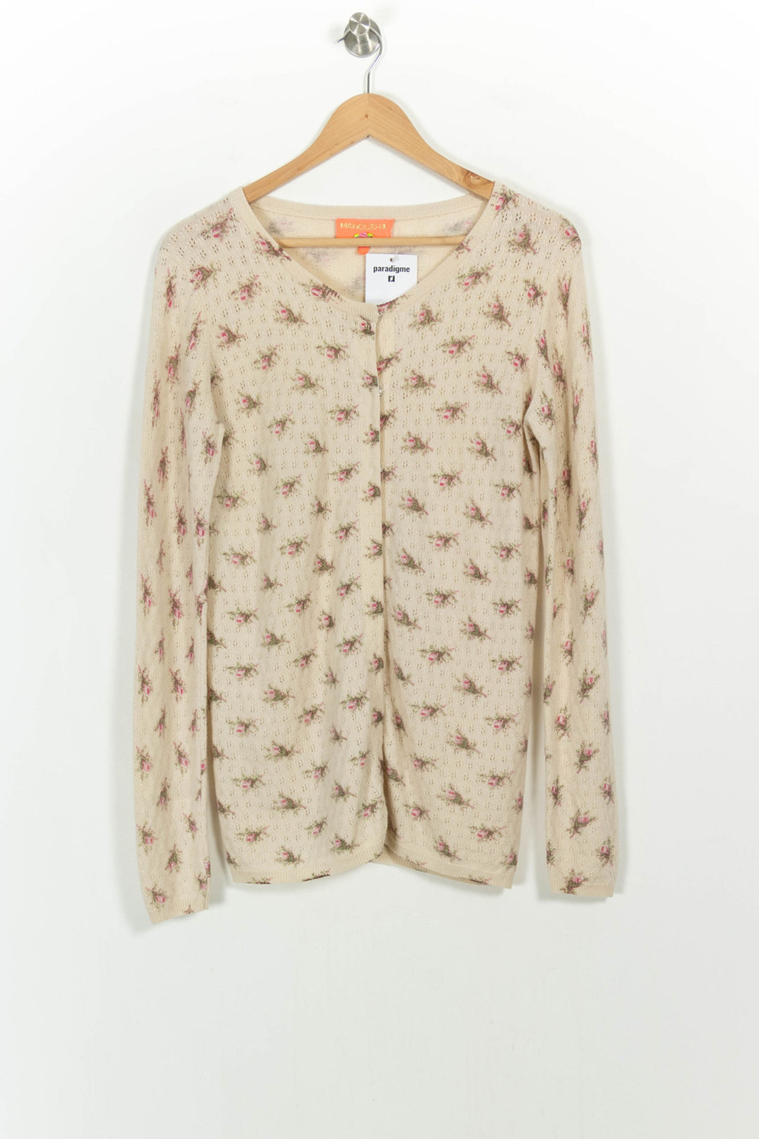 Cardigan Beige - Taille L/40 de la marque Manoush | PARAD107163 - Vendu par Paradigme - Image 2
