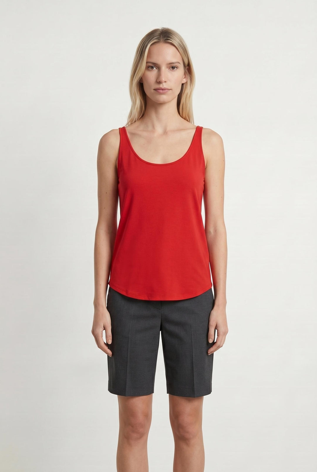 Débardeur Rouge - Taille M/38 de la marque Indies | PARAD107169 - Vendu par Paradigme - Image 1