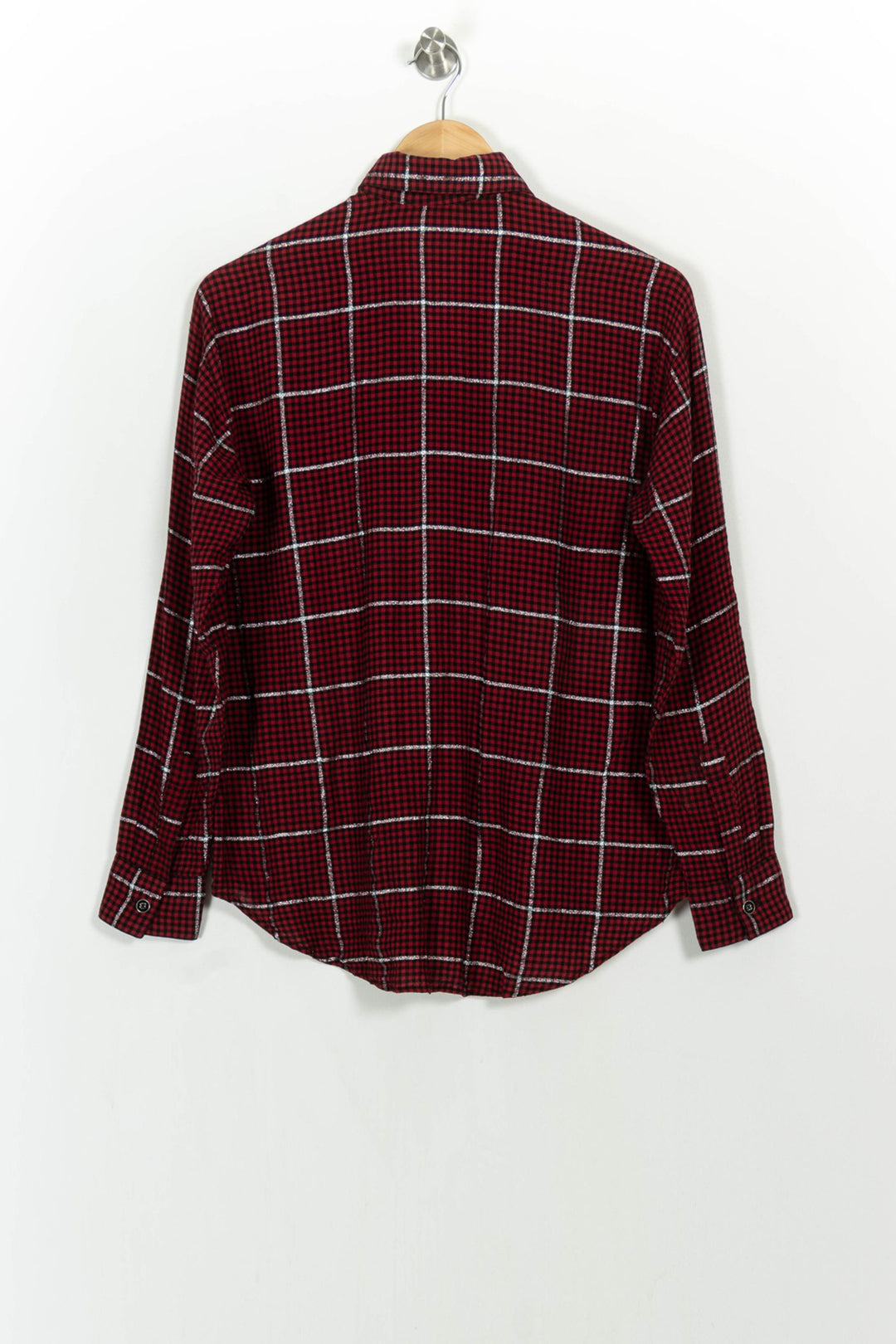 Chemise À Carreaux Rouge et Noir - Taille S/36 de la marque The Kooples - Sport | PARAD107172 - Vendu par Paradigme - Image 4