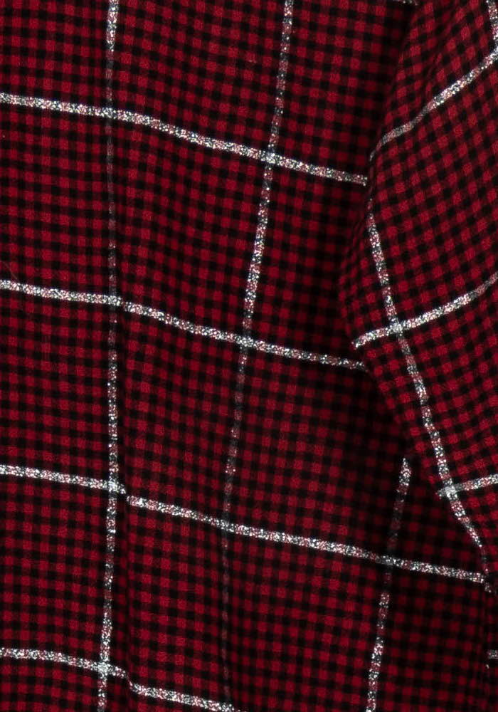 Chemise À Carreaux Rouge et Noir - Taille S/36 de la marque The Kooples - Sport | PARAD107172 - Vendu par Paradigme - Image 3