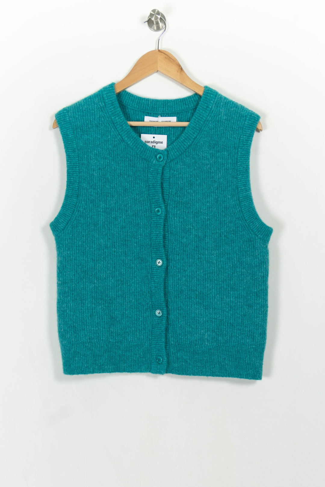 Gilet Bleu - Taille S/36 de la marque Samsoe Samsoe | PARAD107176 - Vendu par Paradigme - Image 2