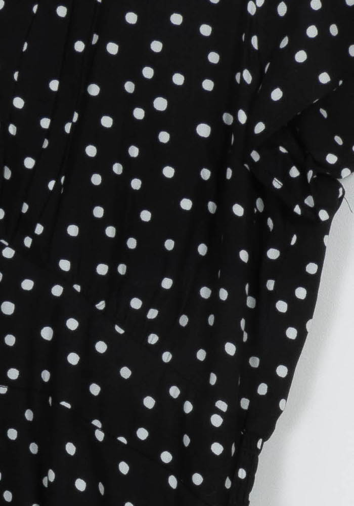 Robe Courte Noire et Blanche - Taille L/40 de la marque IKKS | PARAD107178 - Vendu par Paradigme - Image 3