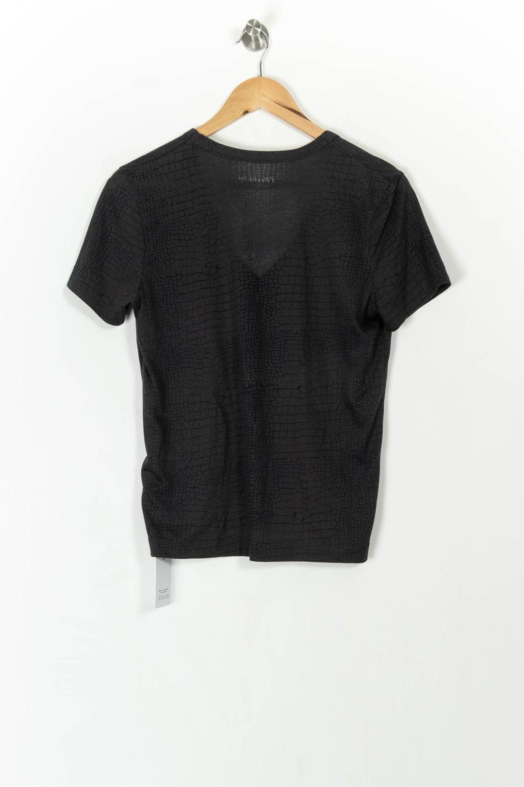 Tee-shirt Noir - Taille S/36 de la marque Zadig&Voltaire | PARAD107180 - Vendu par Paradigme - Image 4
