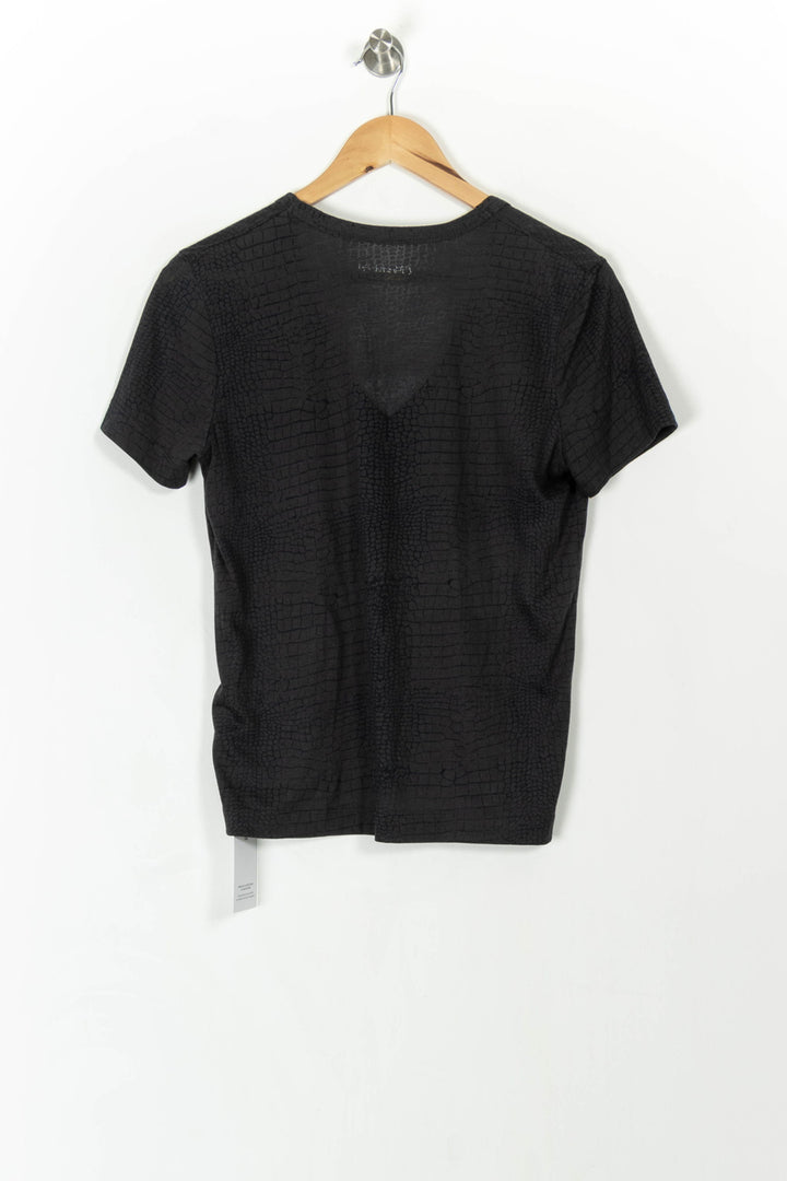 Tee-shirt Noir - Taille S/36 de la marque Zadig&Voltaire | PARAD107180 - Vendu par Paradigme - Image 4