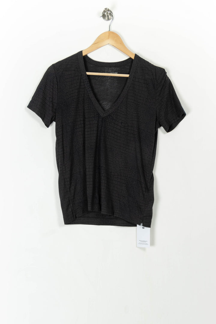Tee-shirt Noir - Taille S/36 de la marque Zadig&Voltaire | PARAD107180 - Vendu par Paradigme - Image 2