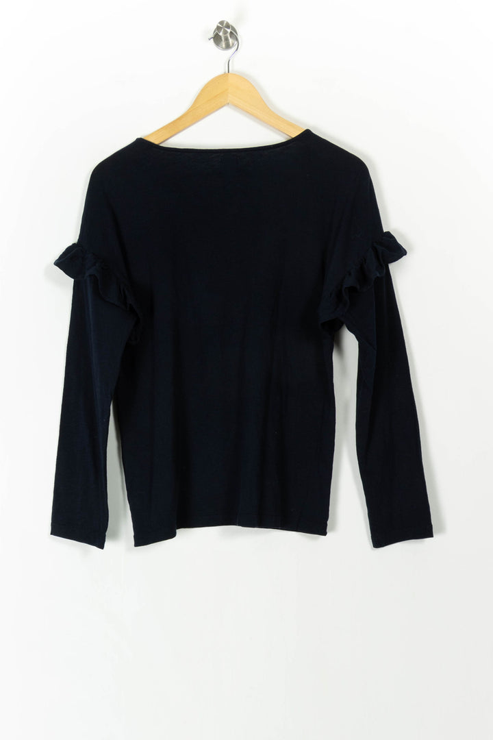 Tee-shirt Manches Longues Bleu - Taille S/36 de la marque Des petits hauts | PARAD107181 - Vendu par Paradigme - Image 4