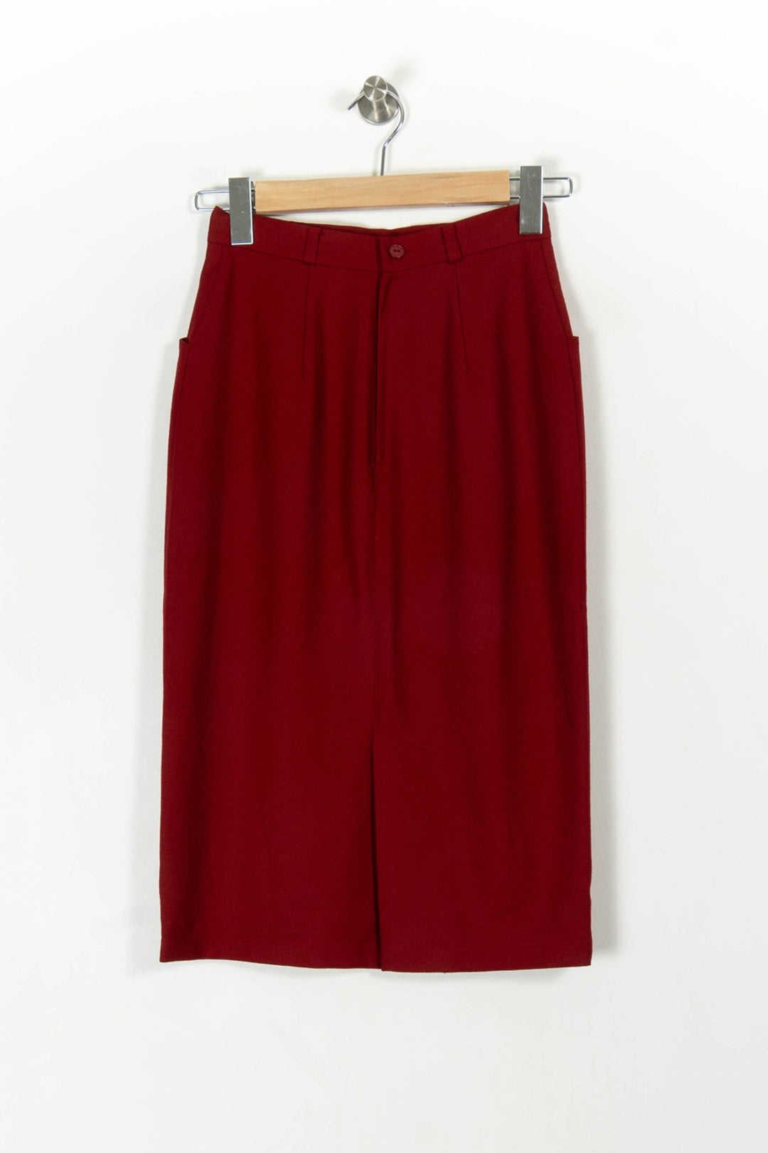 Jupe Crayon Bordeaux - Taille S/36 de la marque Gerard Darel | PARAD107188 - Vendu par Paradigme - Image 4