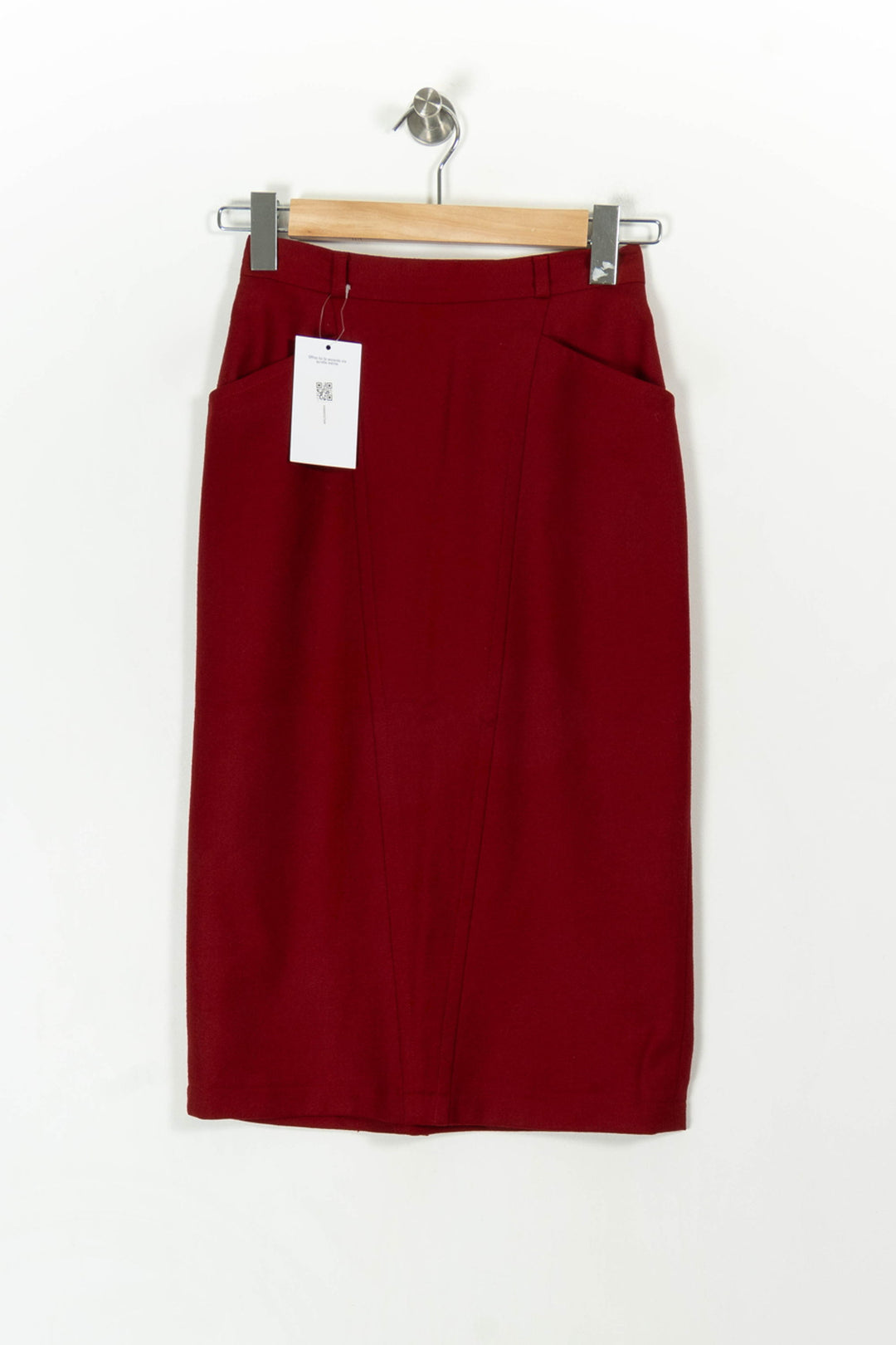 Jupe Crayon Bordeaux - Taille S/36 de la marque Gerard Darel | PARAD107188 - Vendu par Paradigme - Image 2