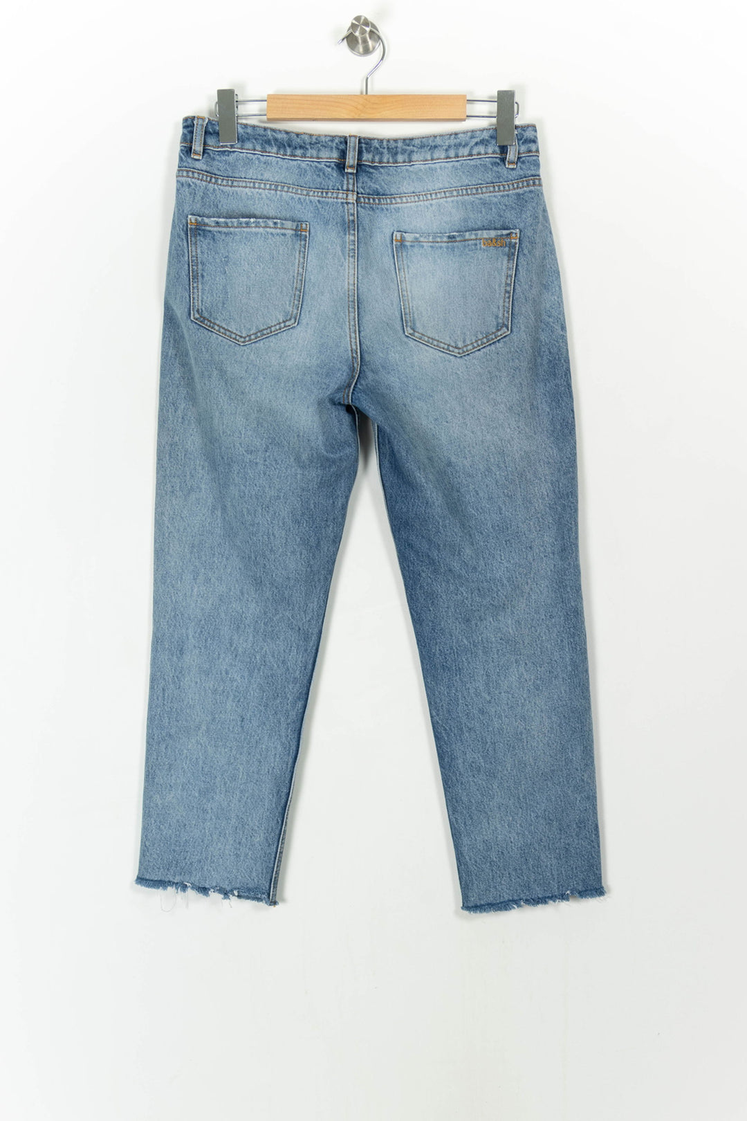 Jean Bleu - Taille M/38 de la marque ba&sh | PARAD107194 - Vendu par Paradigme - Image 4