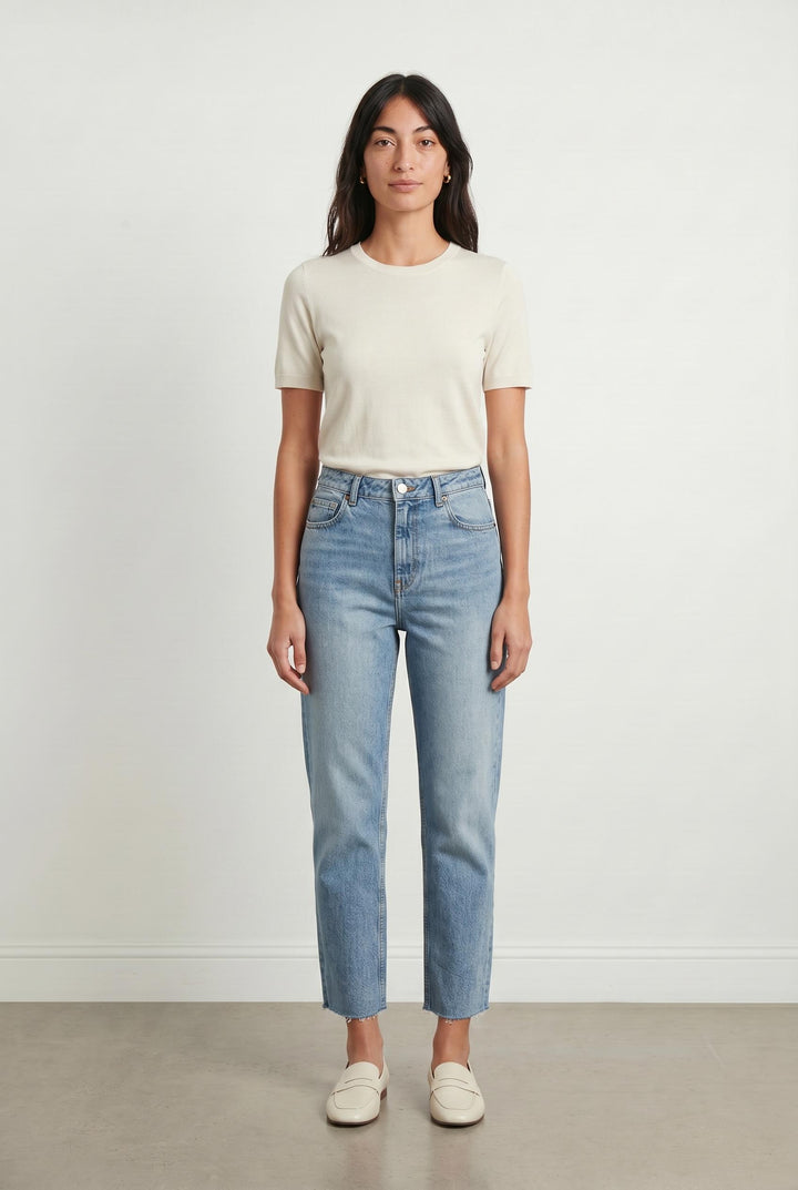 Jean Bleu - Taille M/38 de la marque ba&sh | PARAD107194 - Vendu par Paradigme - Image 1