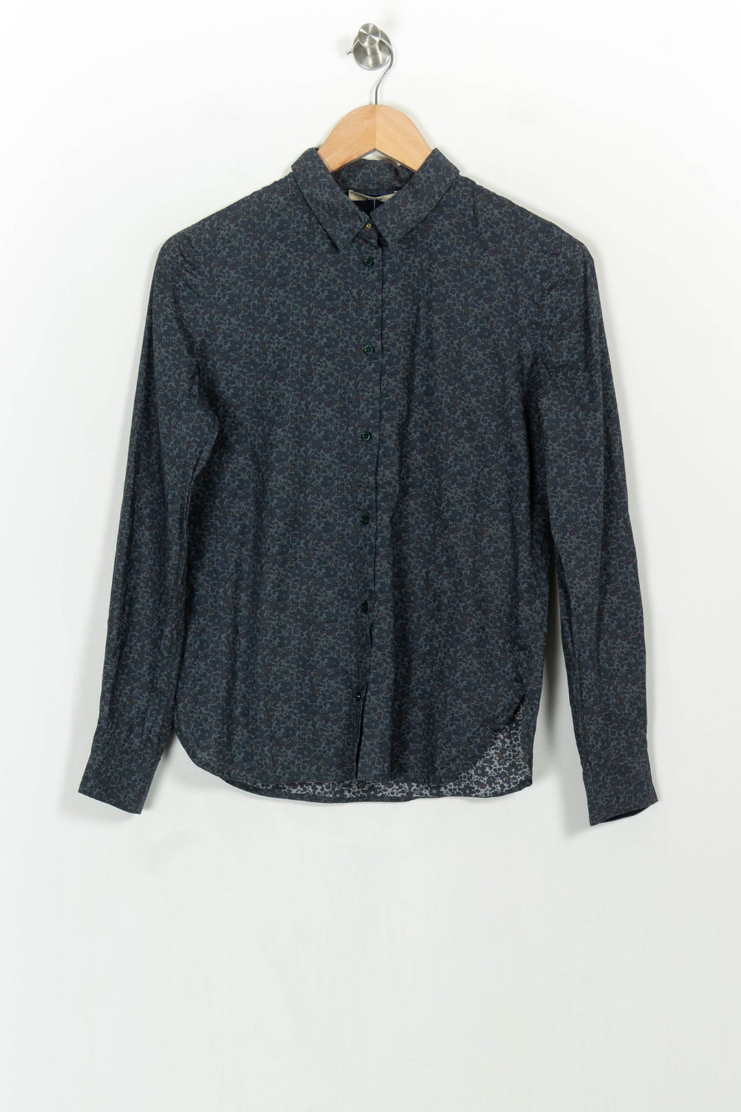 Chemise Bleu et Gris - Taille XS/34 de la marque Sessùn | PARAD107204 - Vendu par Paradigme - Image 2
