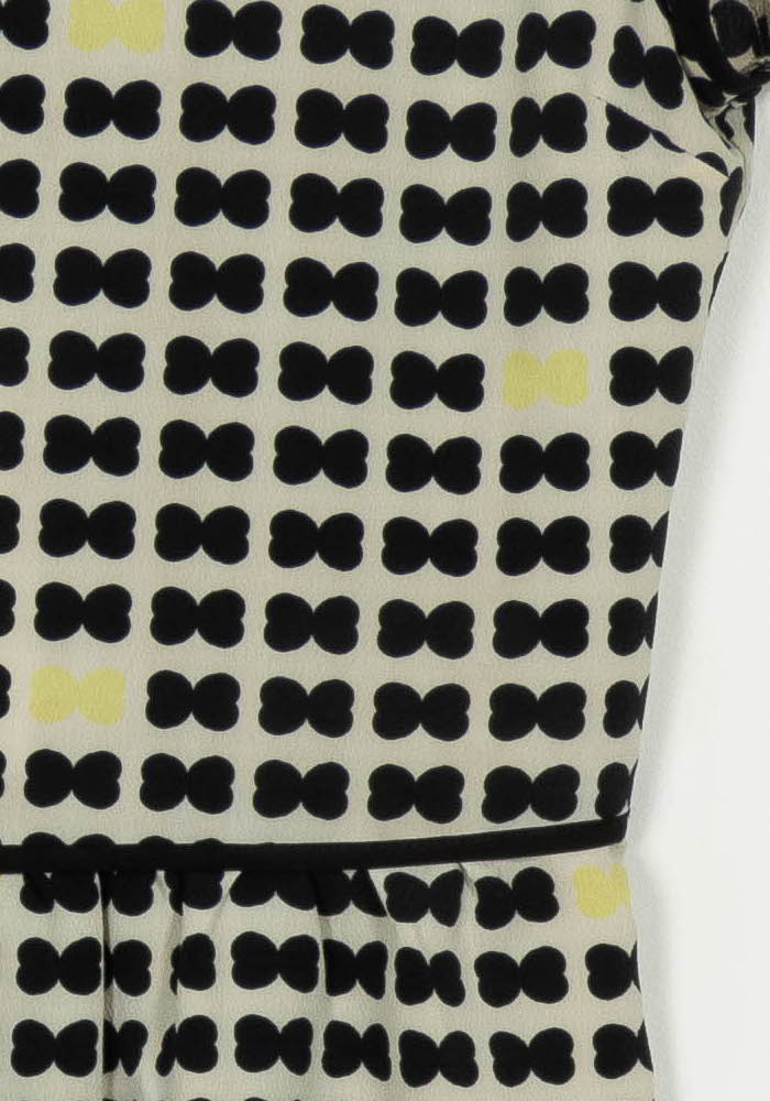 Robe Courte Noire et Blanche - Taille XS/34 de la marque I.Code | PARAD107205 - Vendu par Paradigme - Image 3
