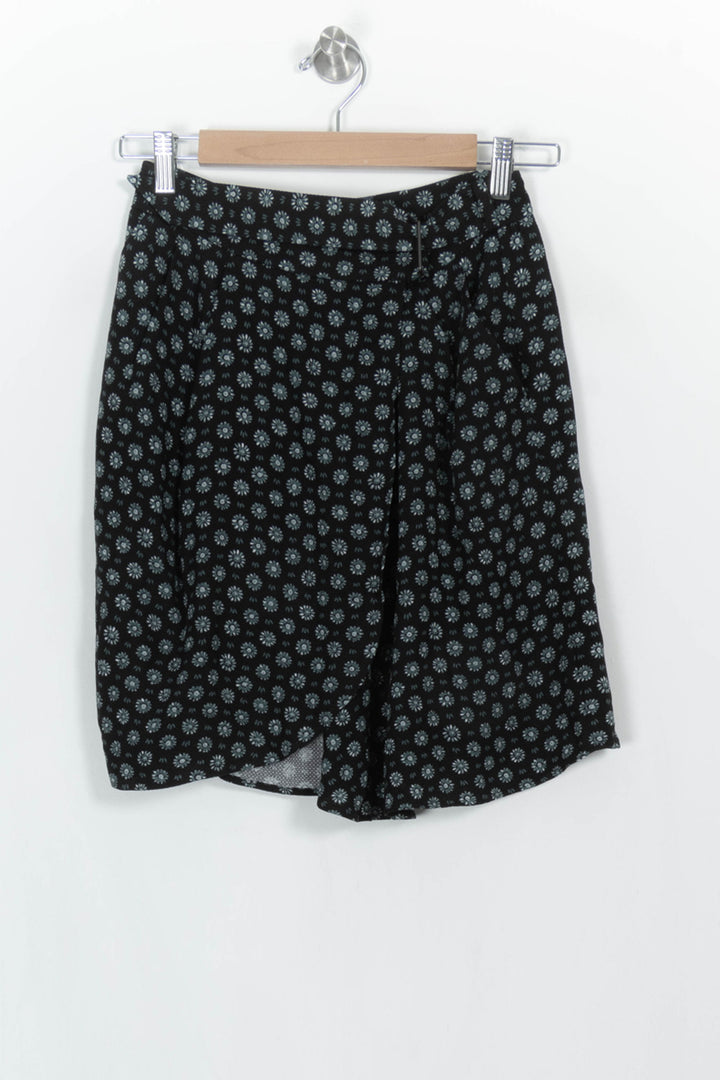Jupe Courte Noire et Blanche - Taille XS/34 de la marque Comptoir des Cotonniers | PARAD107207 - Vendu par Paradigme - Image 2