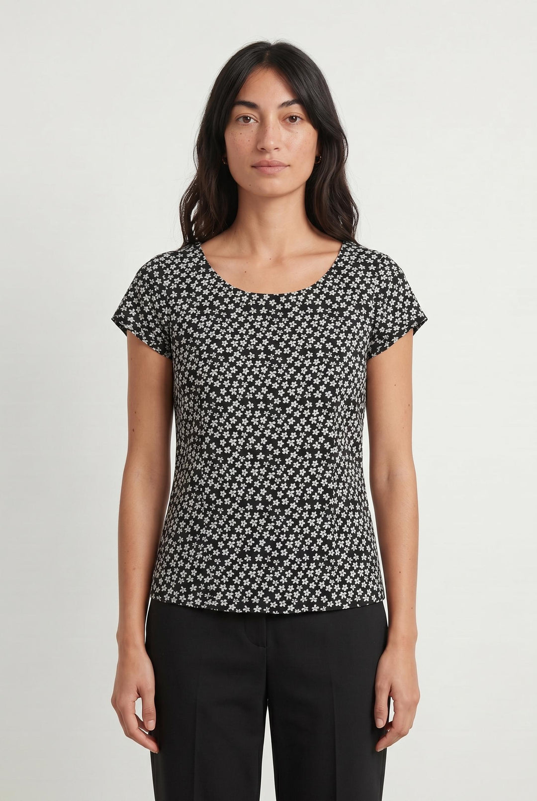 Blouse Noire et Blanche - Taille XS/34 de la marque I.Code | PARAD107208 - Vendu par Paradigme - Image 1