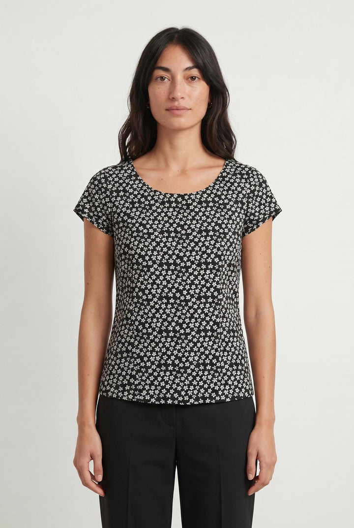 Blouse Noire et Blanche - Taille XS/34 de la marque I.Code | PARAD107208 - Vendu par Paradigme - Image 1