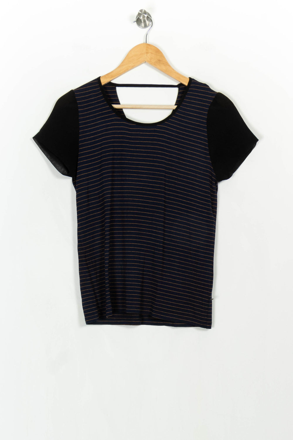 Tee-shirt Noir et Bleu - Taille XS/34 de la marque I.Code | PARAD107212 - Vendu par Paradigme - Image 2