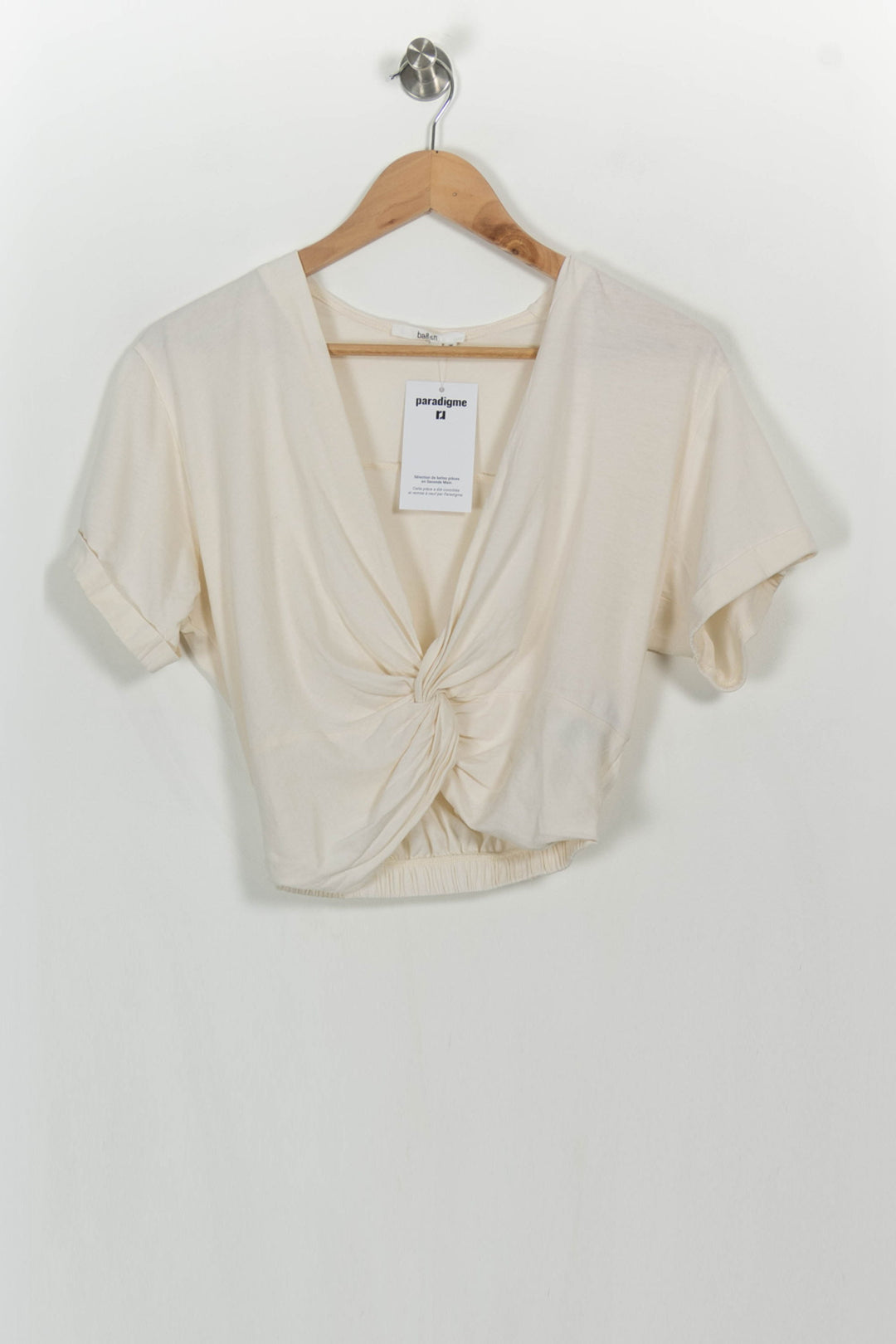 Top Blanc - Taille XS/34 de la marque ba&sh | PARAD107214 - Vendu par Paradigme - Image 2