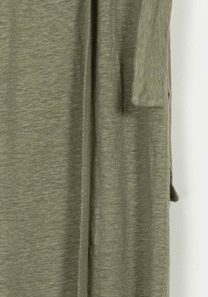 Jupe Midi Verte - Taille XS/34 de la marque Majestic Filatures | PARAD107216 - Vendu par Paradigme - Image 3