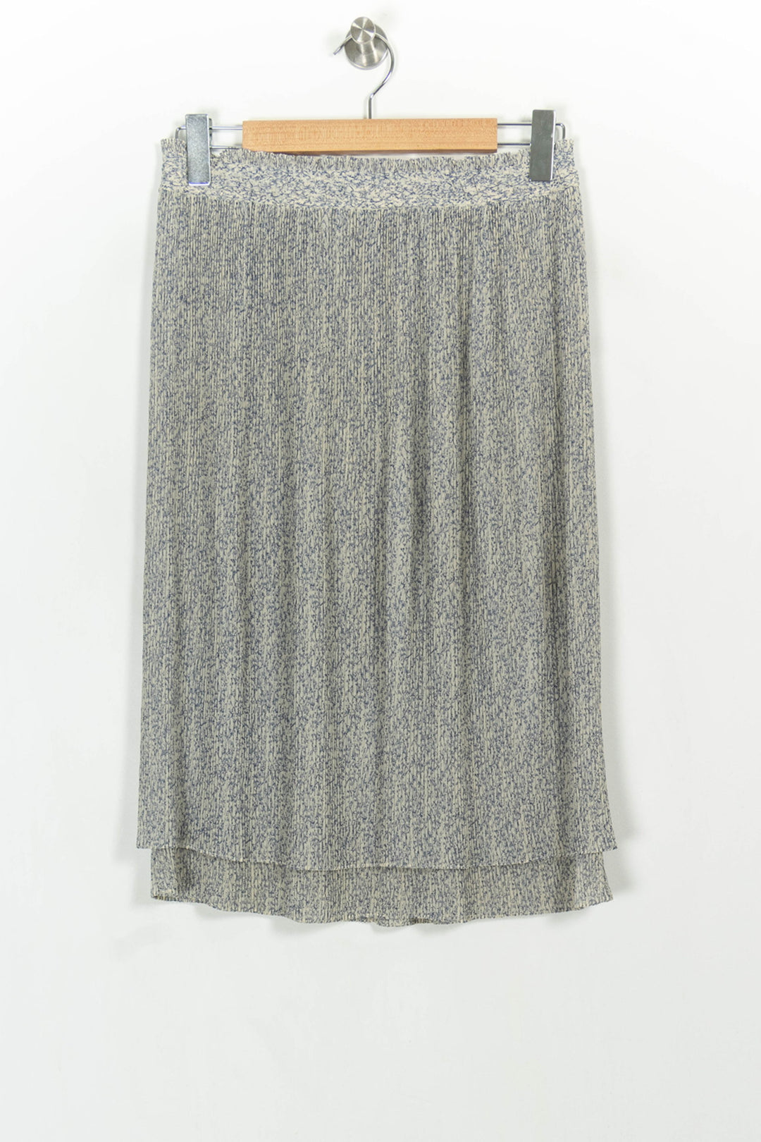 Jupe Plissée Bleu et Beige - Taille M/38 de la marque Comptoir des Cotonniers | PARAD107219 - Vendu par Paradigme - Image 4