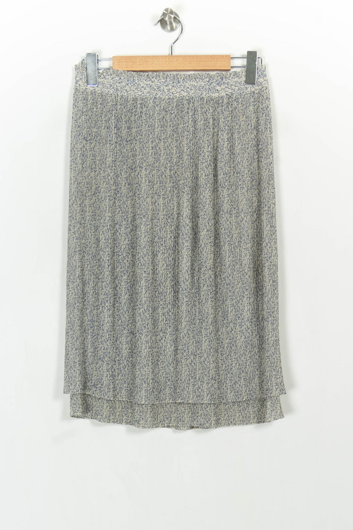 Jupe Plissée Bleu et Beige - Taille M/38 de la marque Comptoir des Cotonniers | PARAD107219 - Vendu par Paradigme - Image 4