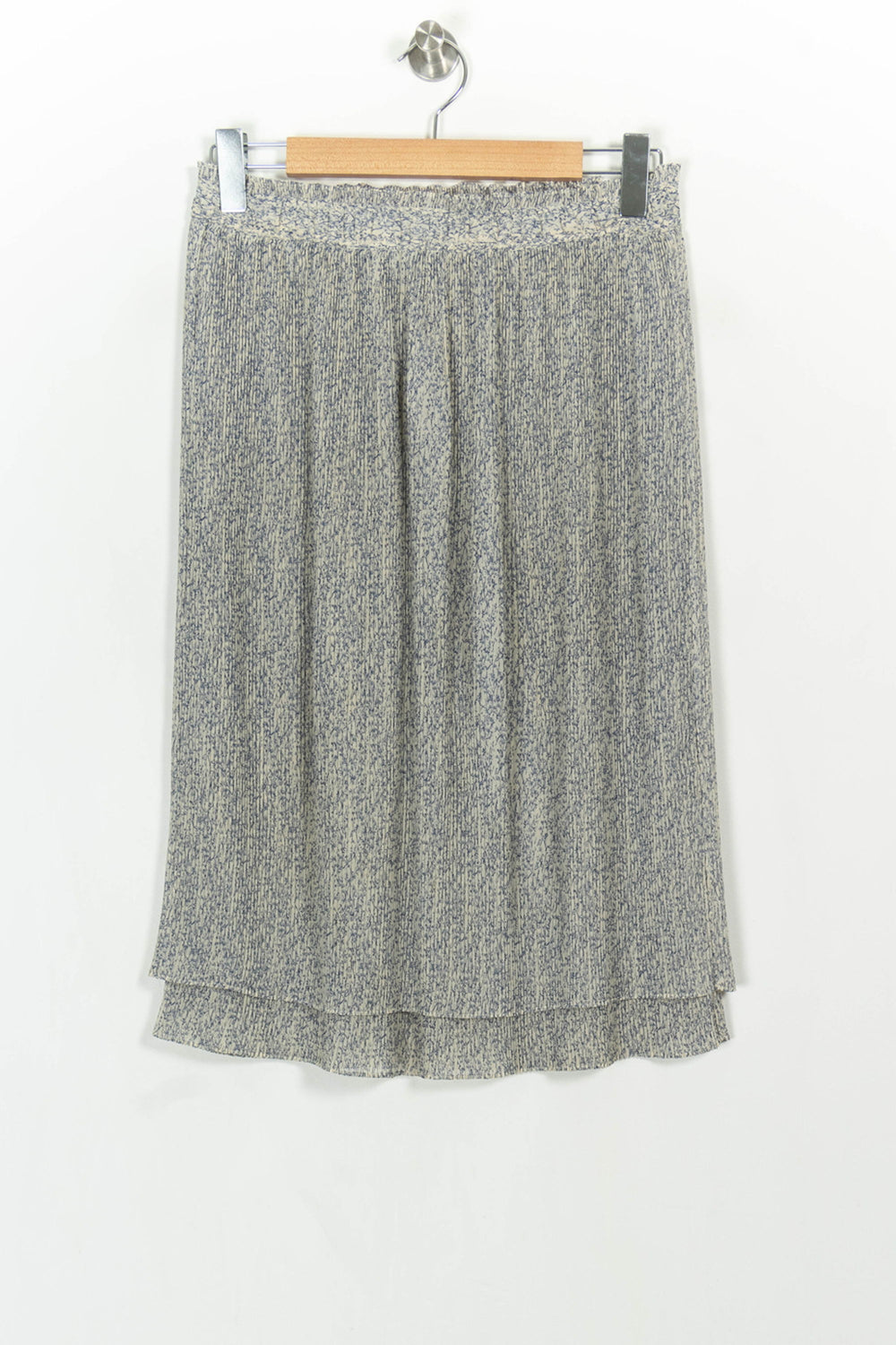 Jupe Plissée Bleu et Beige - Taille M/38 de la marque Comptoir des Cotonniers | PARAD107219 - Vendu par Paradigme - Image 2