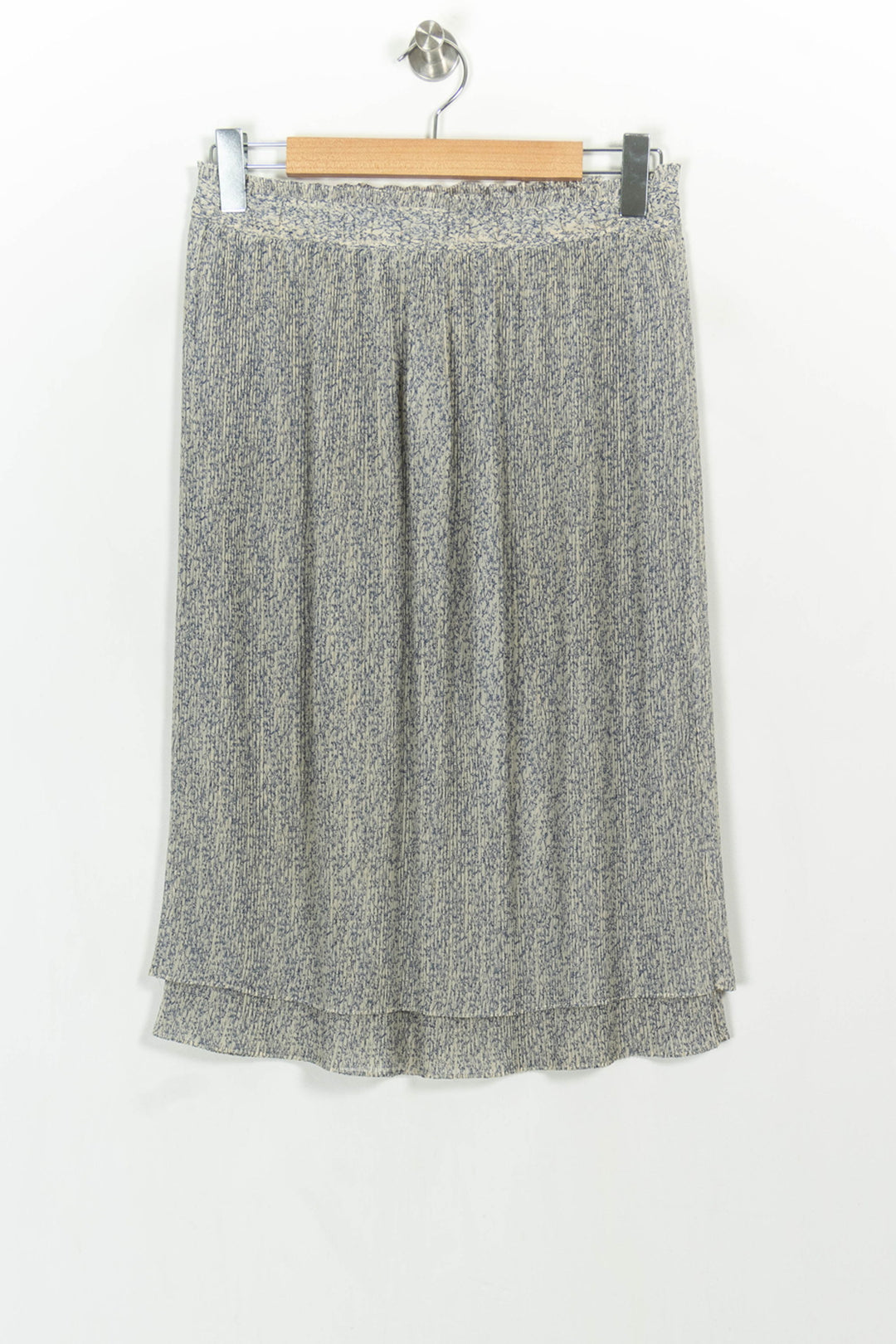 Jupe Plissée Bleu et Beige - Taille M/38 de la marque Comptoir des Cotonniers | PARAD107219 - Vendu par Paradigme - Image 2