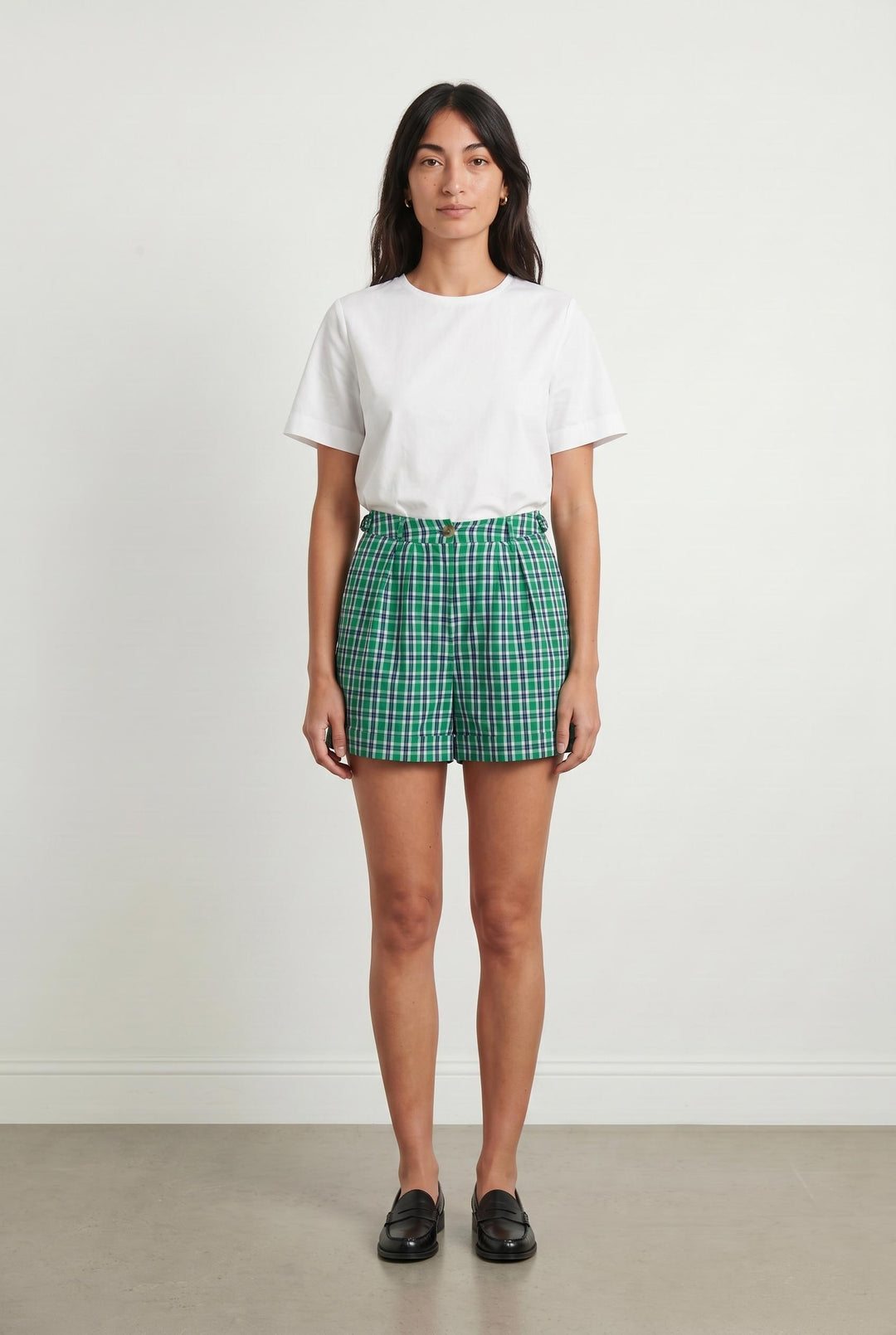 Short Vert et Bleu - Taille M/38 de la marque Petite Mendigote | PARAD107227 - Vendu par Paradigme - Image 1