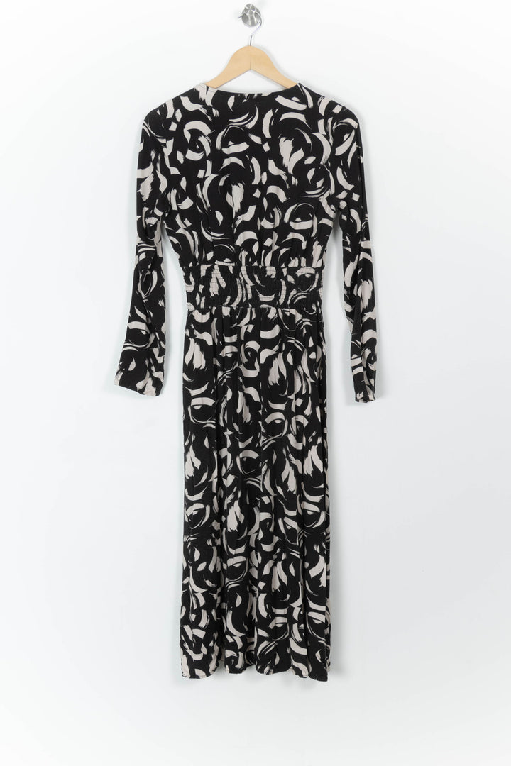 Robe Noire et Blanche - Taille S/36 de la marque La Fée Maraboutée | PARAD107230 - Vendu par Paradigme - Image 4