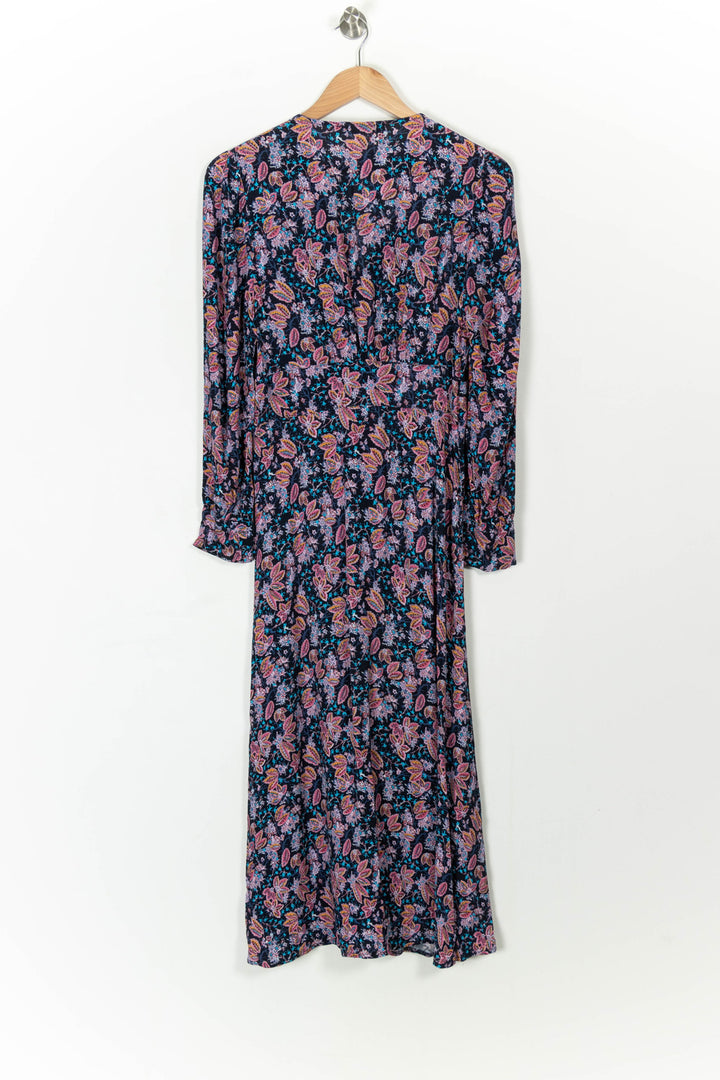 Robe Longue Bleu et Rose - Taille S/36 de la marque La Fée Maraboutée | PARAD107231 - Vendu par Paradigme - Image 4