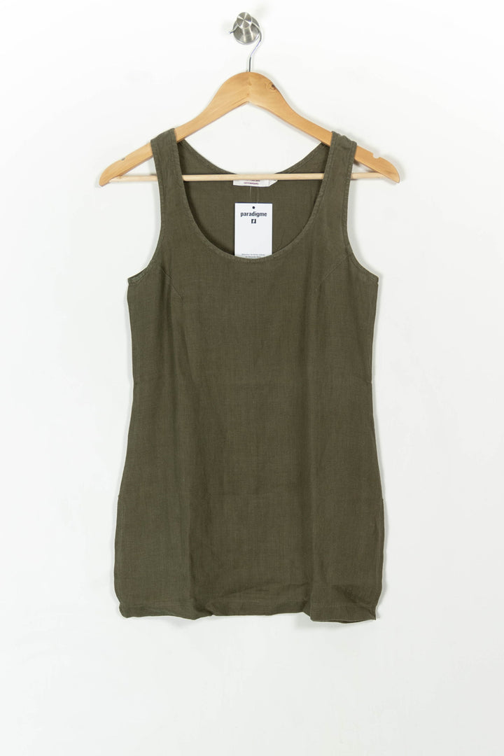 Débardeur Vert - Taille S/36 de la marque Comptoir des Cotonniers | PARAD107238 - Vendu par Paradigme - Image 2