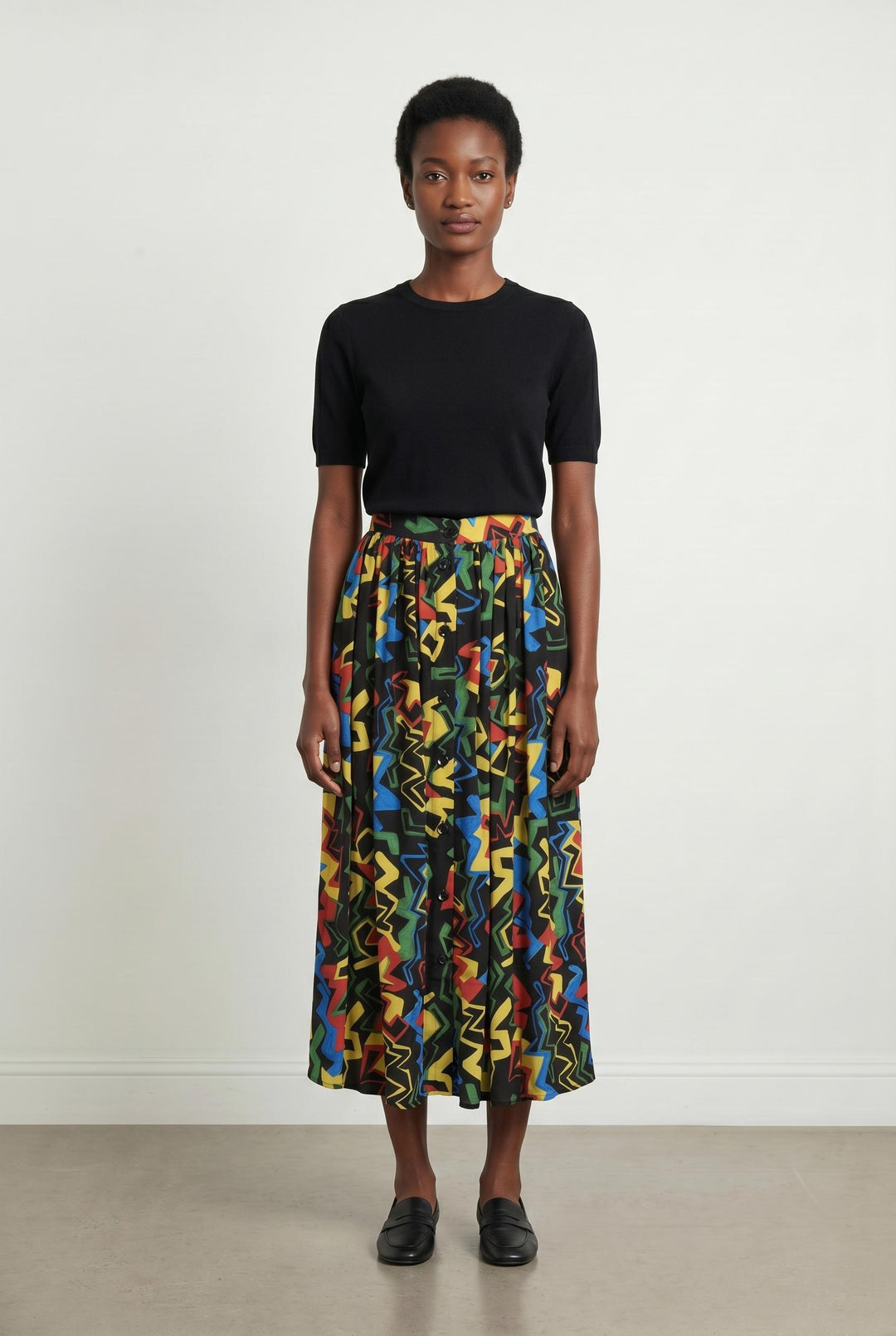 Jupe Longue Multicolore - Taille S/36 de la marque Heimstone | PARAD107249 - Vendu par Paradigme - Image 1