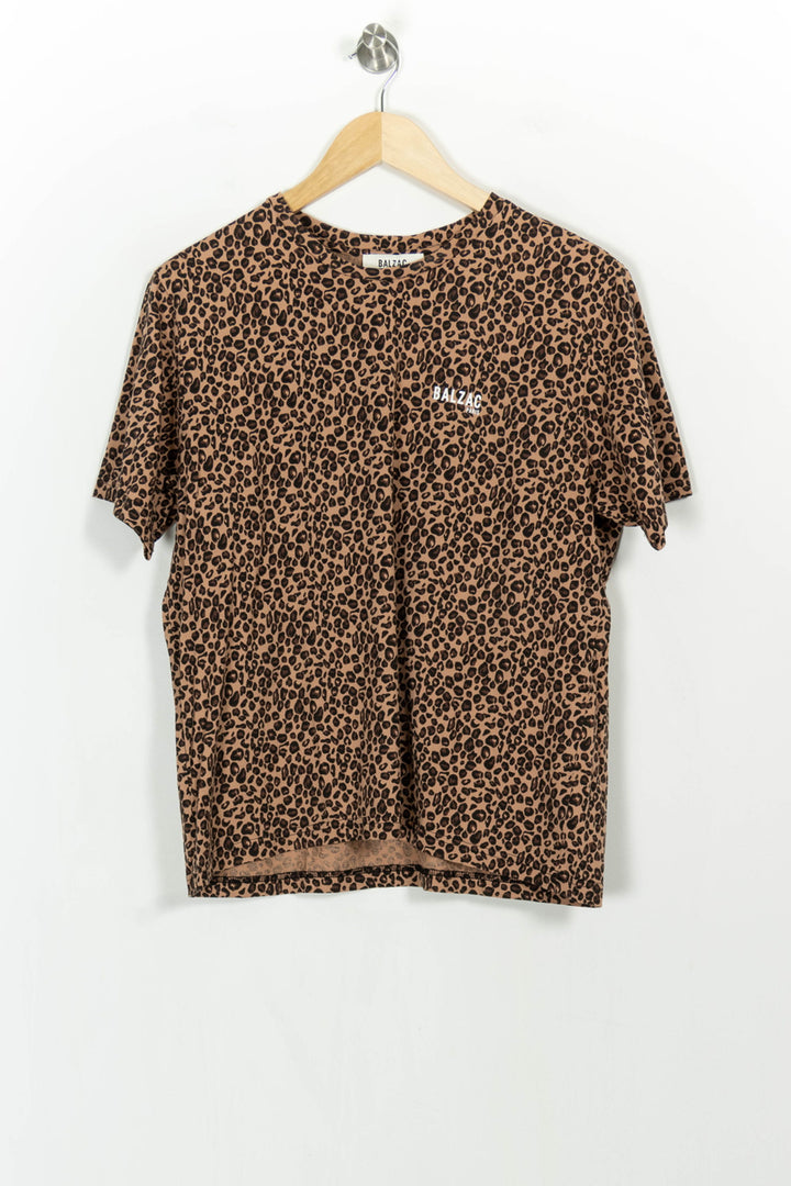Tee-shirt Marron et Noir - Taille L/40 de la marque Balzac Paris | PARAD107251 - Vendu par Paradigme - Image 2