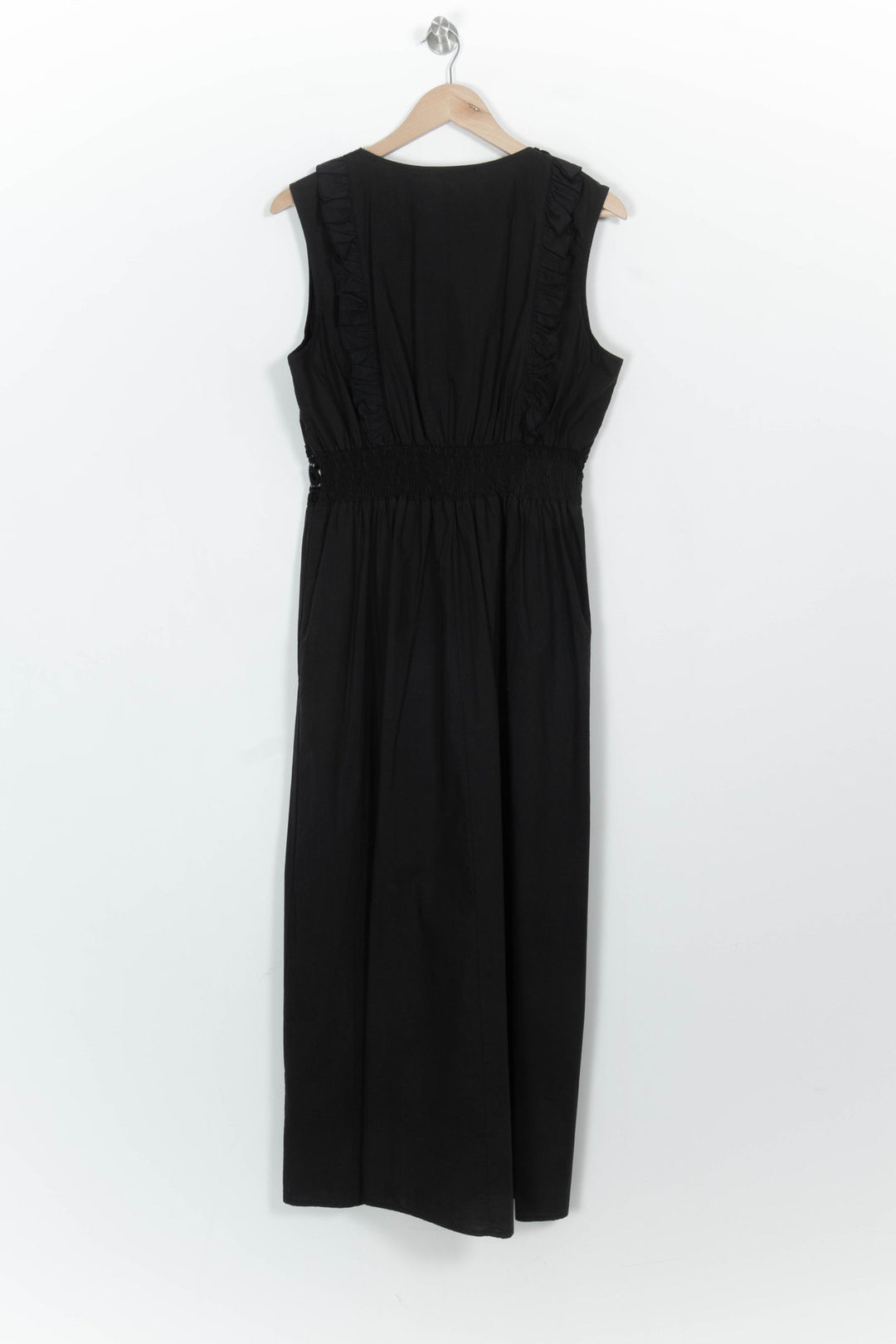 Robe Longue Noire - Taille M/38 de la marque La Fée Maraboutée | PARAD107253 - Vendu par Paradigme - Image 4