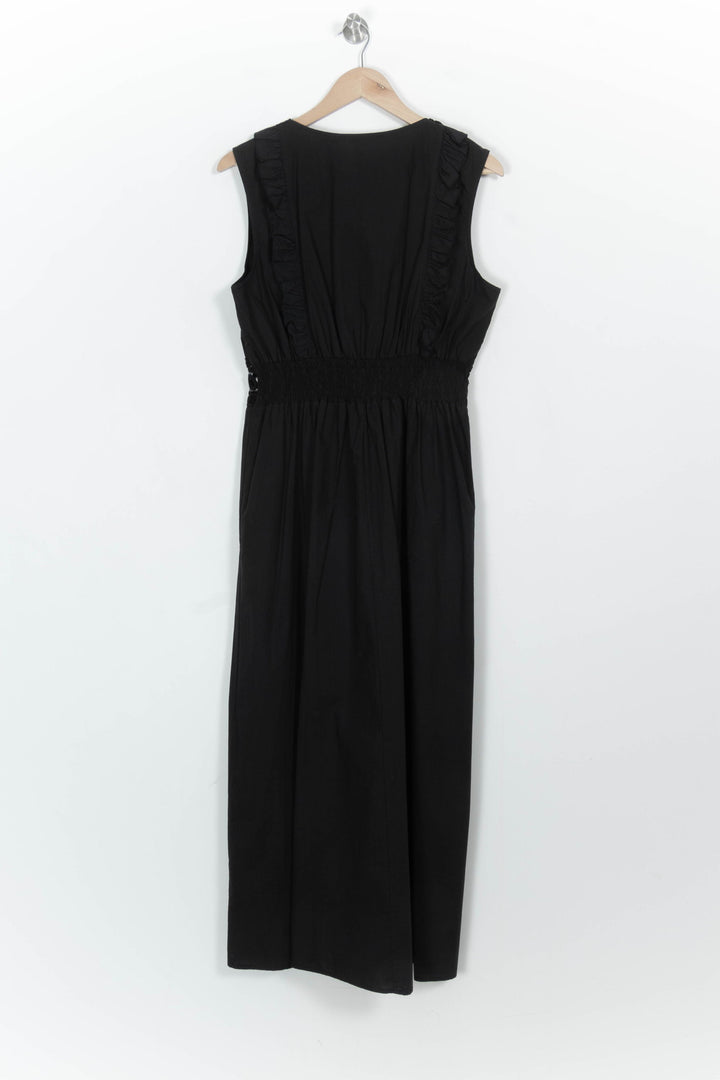 Robe Longue Noire - Taille M/38 de la marque La Fée Maraboutée | PARAD107253 - Vendu par Paradigme - Image 4