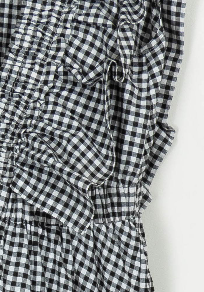 Robe Longue Noire et Blanche - Taille M/38 de la marque Sundress | PARAD107254 - Vendu par Paradigme - Image 3