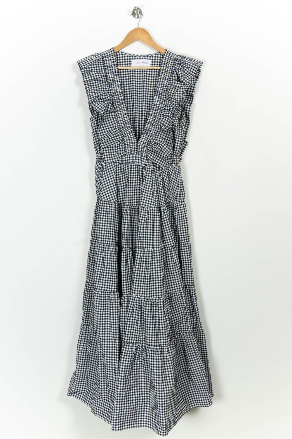 Robe Longue Noire et Blanche - Taille M/38 de la marque Sundress | PARAD107254 - Vendu par Paradigme - Image 2