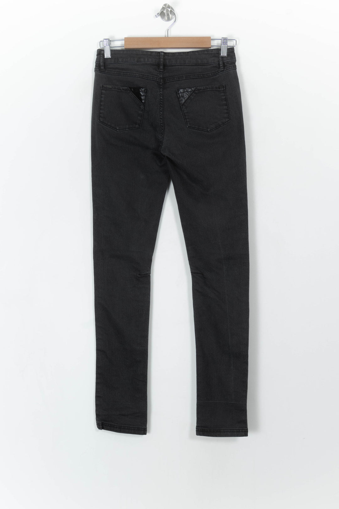 Jean Skinny Noir - Taille S/36 de la marque IKKS | PARAD107256 - Vendu par Paradigme - Image 4