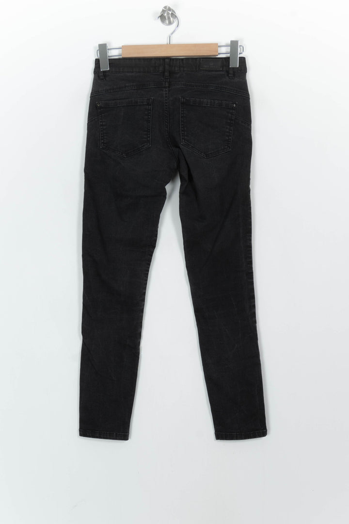 Jean Skinny Noir - Taille S/36 de la marque IKKS | PARAD107257 - Vendu par Paradigme - Image 4