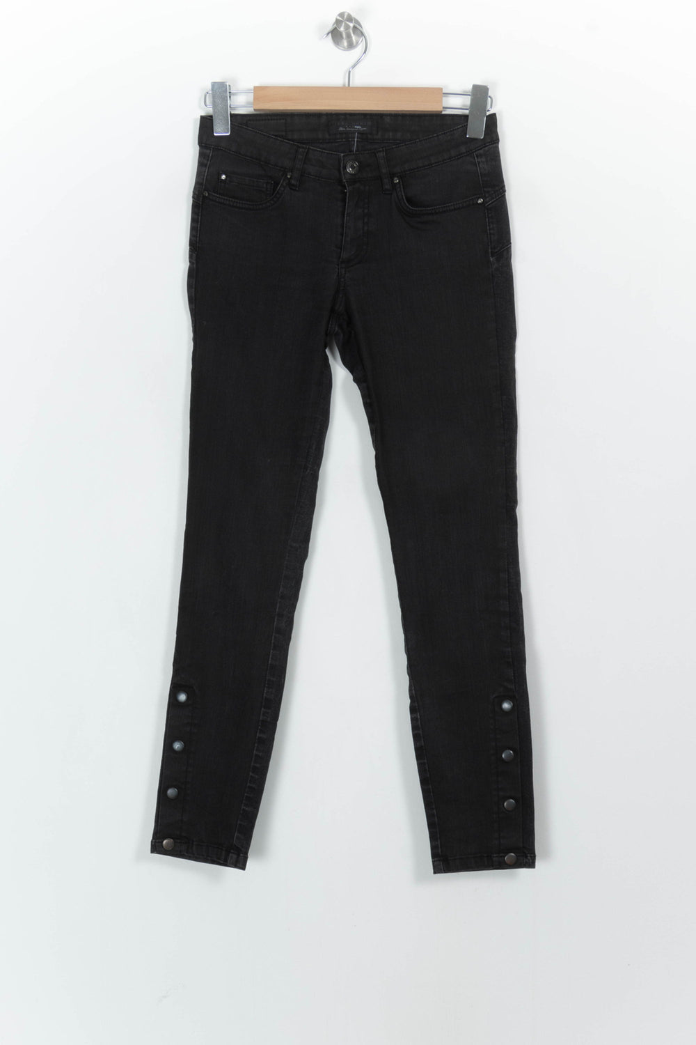 Jean Skinny Noir - Taille S/36 de la marque IKKS | PARAD107257 - Vendu par Paradigme - Image 2