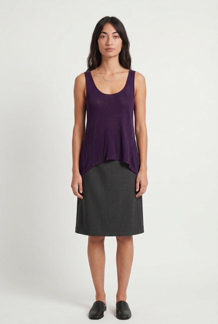 Débardeur Violet - Taille M/38 de la marque IKKS | PARAD107261 - Vendu par Paradigme - Image 1