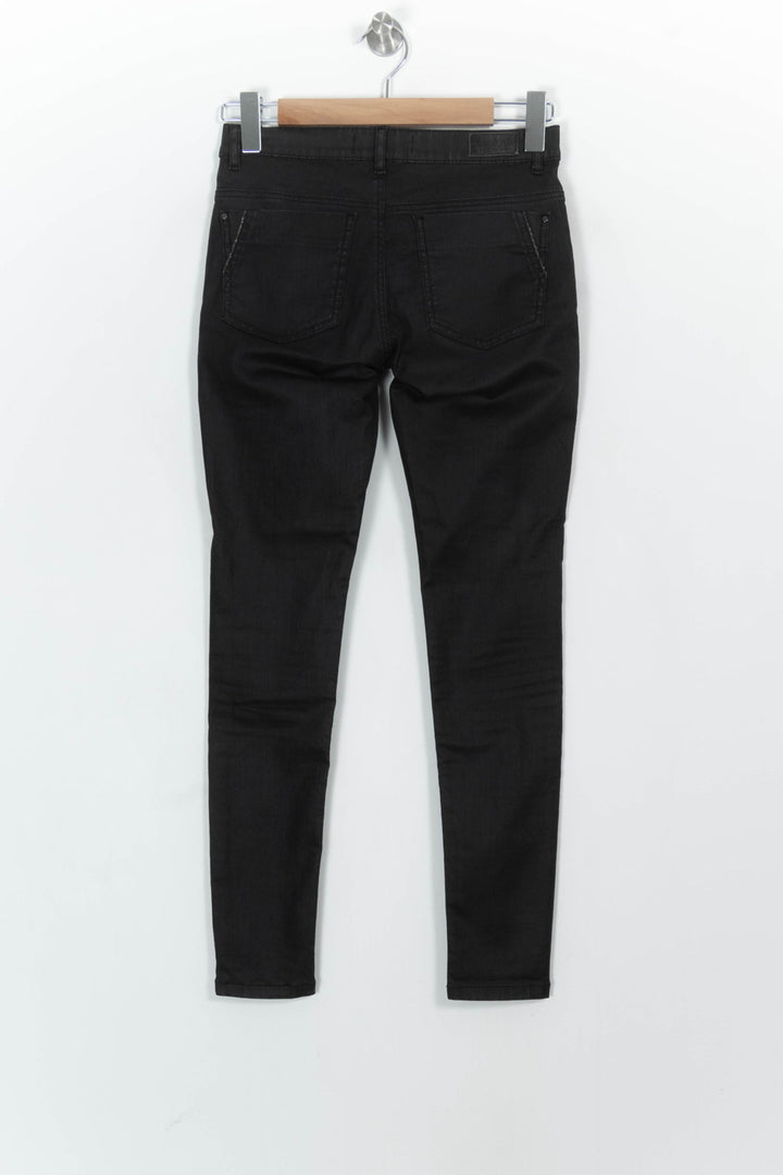 Jean Skinny Noir - Taille M/38 de la marque IKKS | PARAD107263 - Vendu par Paradigme - Image 4
