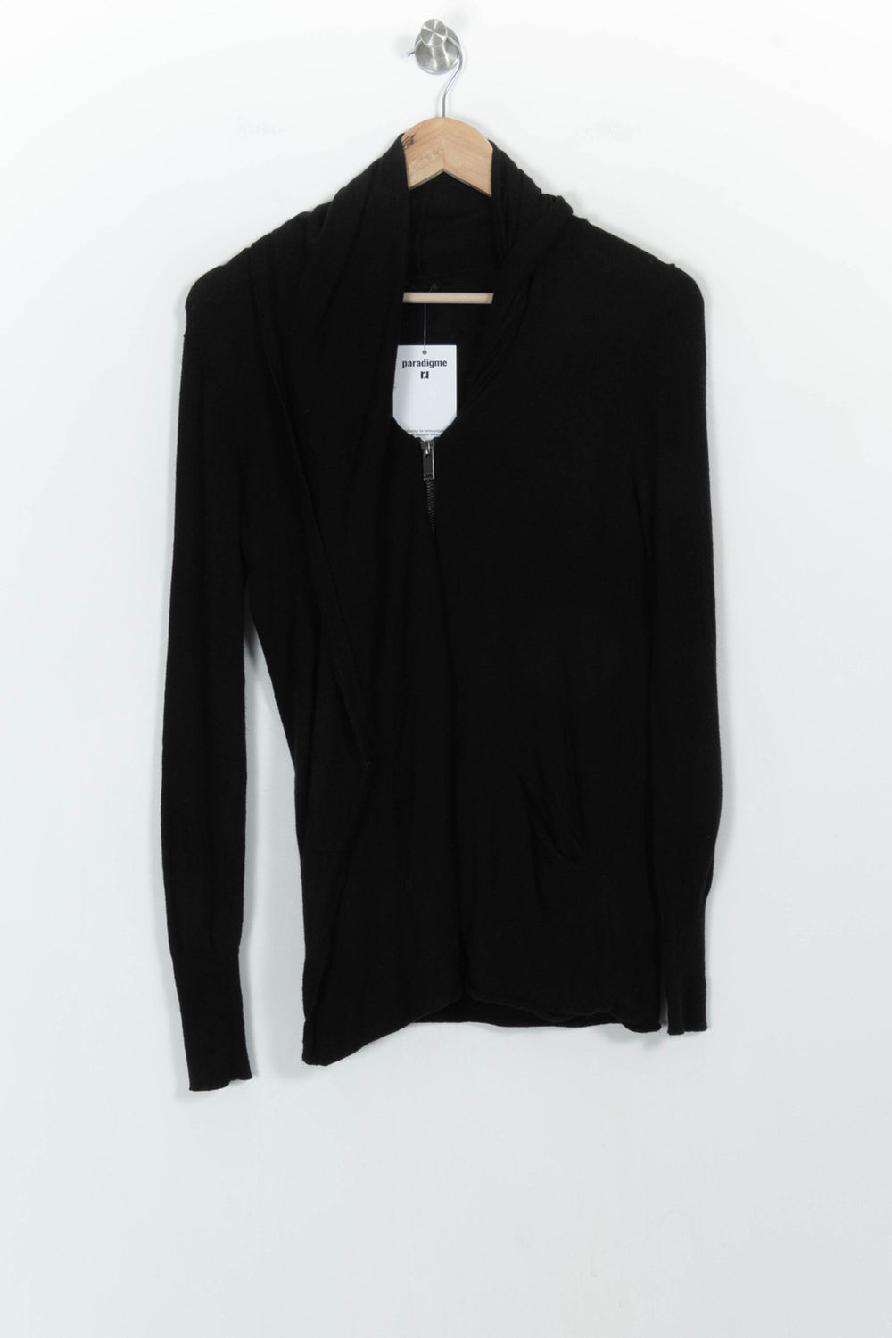 Cardigan Noir - Taille M/38 de la marque IKKS | PARAD107264 - Vendu par Paradigme - Image 2