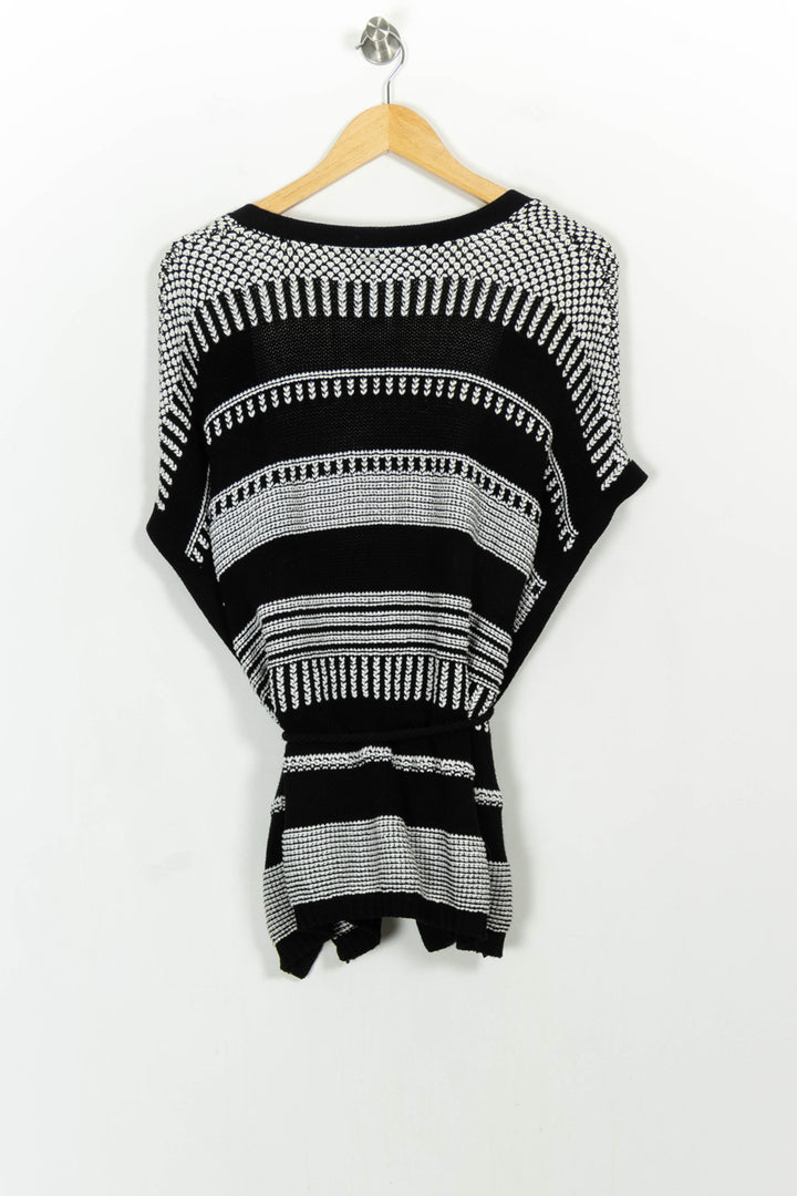 Gilet Noir et Blanc - Taille M/38 de la marque IKKS | PARAD107269 - Vendu par Paradigme - Image 4