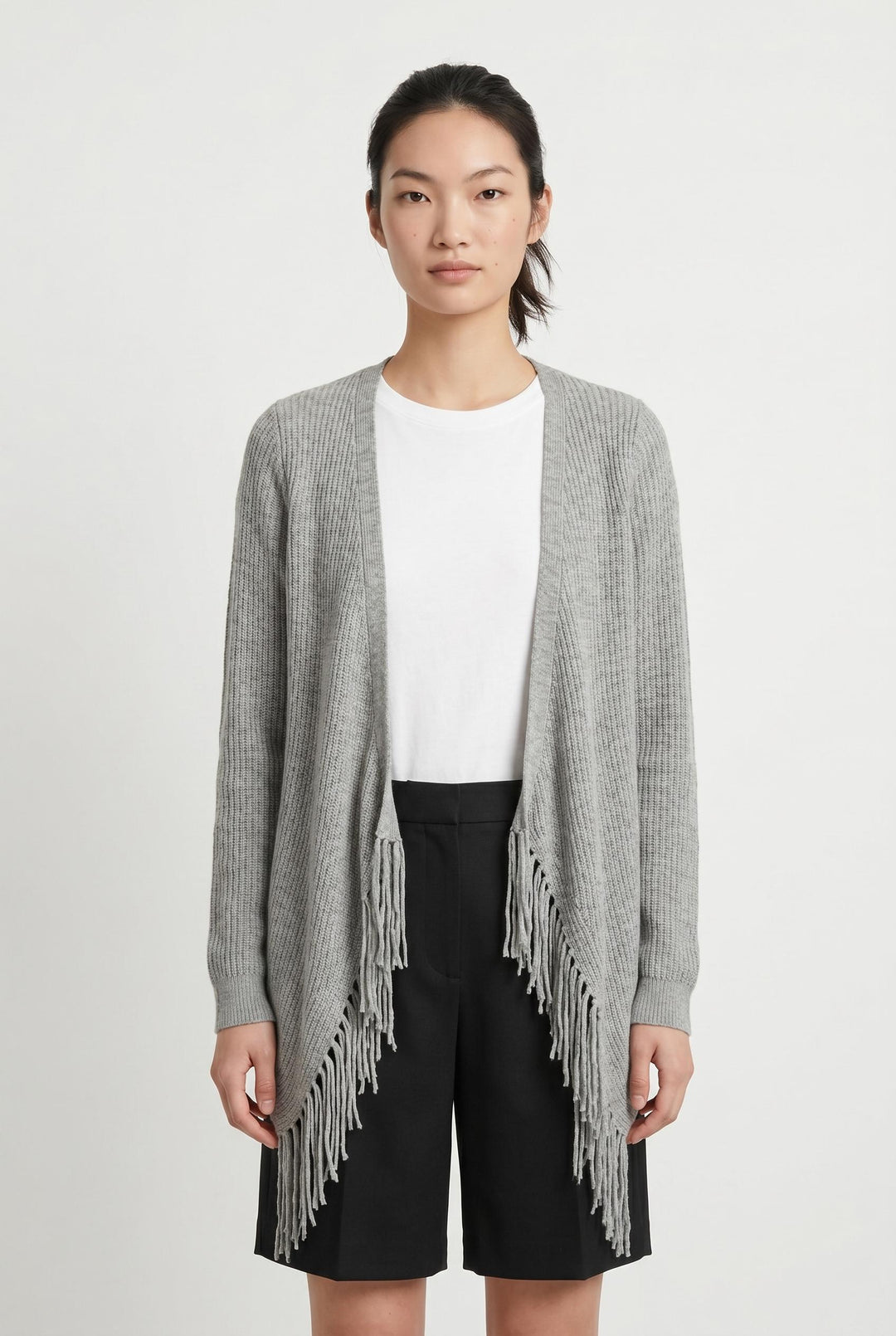 Cardigan Gris - Taille M/38 de la marque IKKS | PARAD107272 - Vendu par Paradigme - Image 1